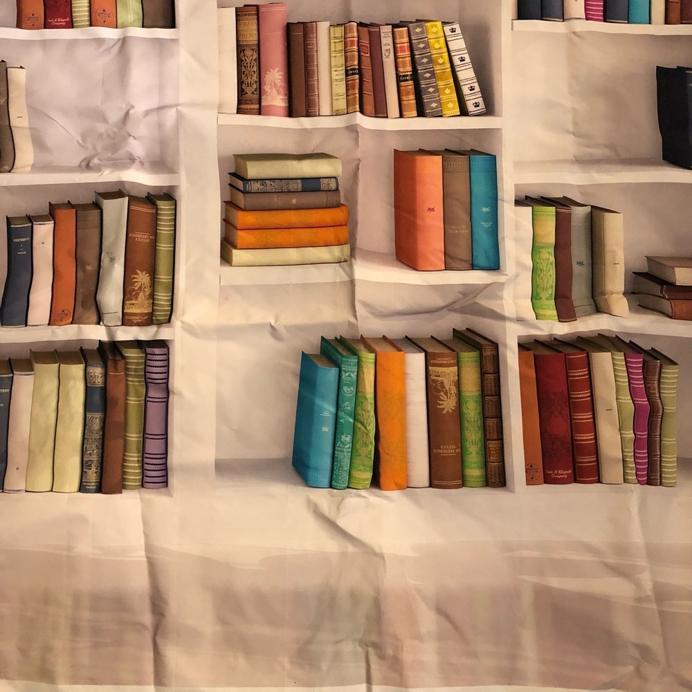 8’x6’ Library Photo Wall Backdrop